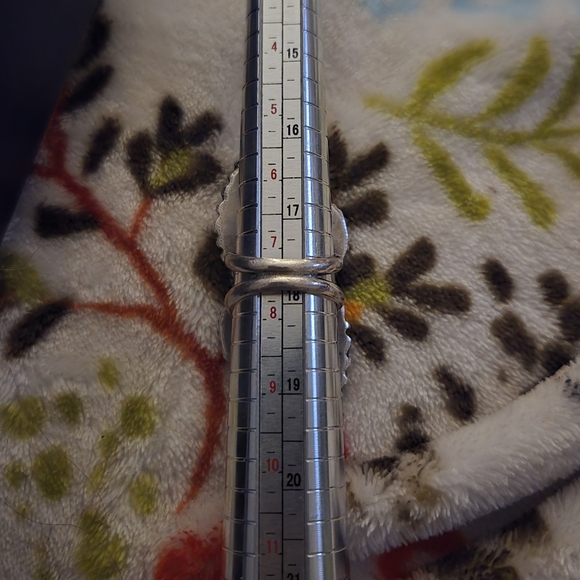 Aesthetic Arrest Dendritic Agate 4 stone ring Artisan Handmade - Picture 2 of 6